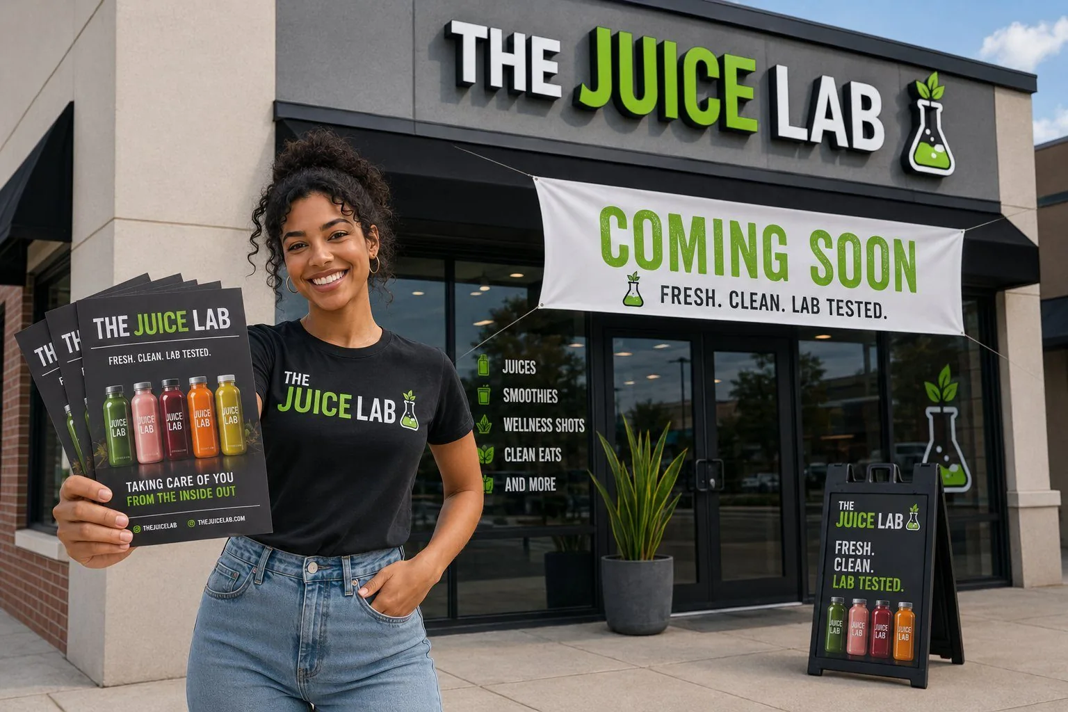 Fresh Work Factory client storefront branding project in Ann Arbor