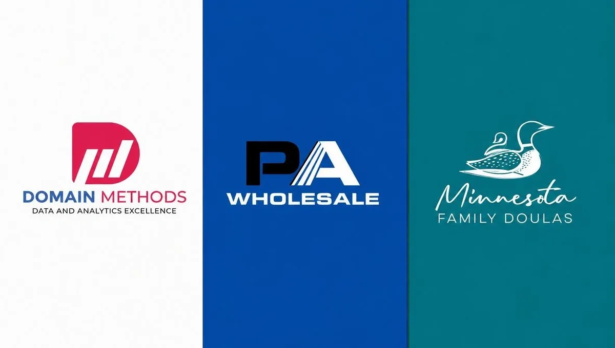 Fresh Work Factory service business identity — three logo directions
