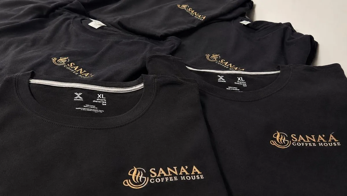Fresh Work Factory embroidered polos