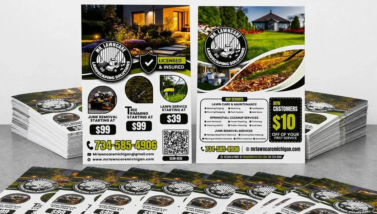 Fresh Work Factory Print & Marketing project